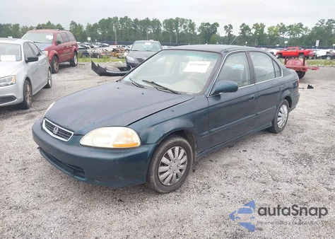 1998 Honda Civic Lx from USA, damaged, VIN 2HGEJ6675WH619659